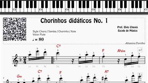 Chorinhos didáticos No 1 6754 Altamiro Carrilho Tutorial