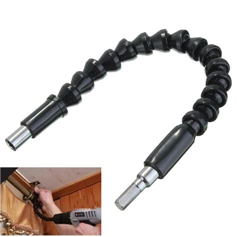 Flexible Shaft Extension Screwdriver Drill Bit Holder Link For