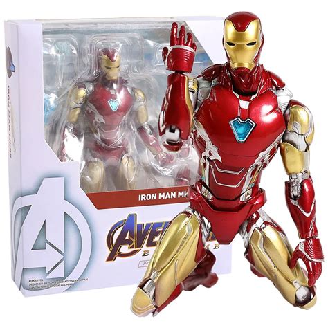 Figuras De Acci N De Los Vengadores Endgame Shf De Marvel Iron Man