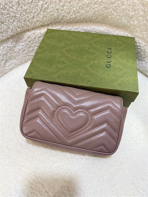 Gucci Supermini Nude Brown Luxury Bags Wallets On Carousell