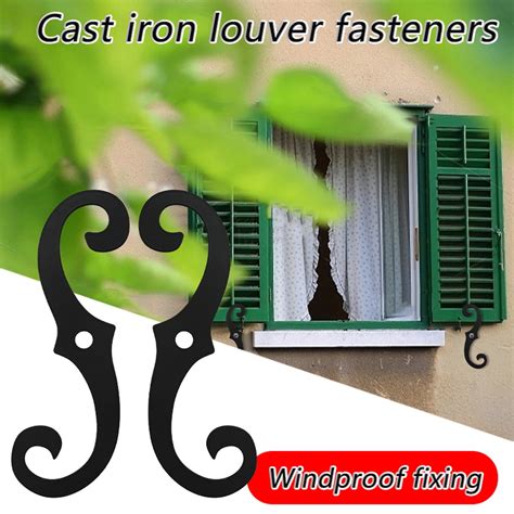 cpengpj Window Fastener for Blinds Home Metal Crafts Decoration for Low