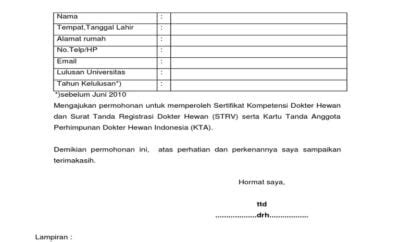 Kumpulan Contoh Sertifikat Dokter Hewan Terbaik Untuk Menciptakan