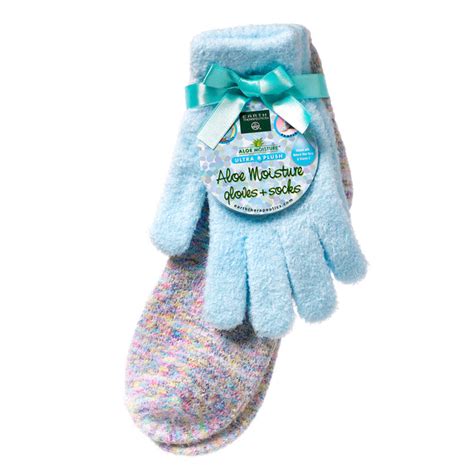 Aloe Gloves And Socks Combo Set Top Moisturizing Aloe Vera Socks