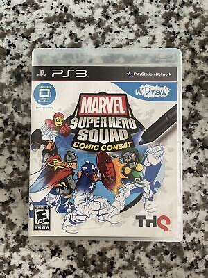 Marvel Super Hero Squad Comic Combat Playstation 3 Game PS3 CIB With