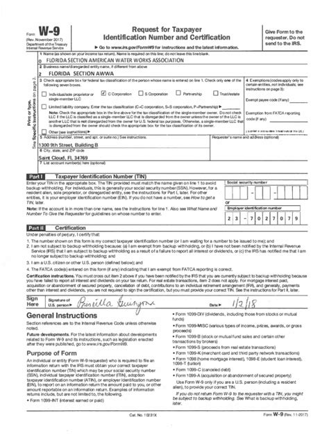 Fillable Online Printable W 9 Form Fill Online Printable Fillable