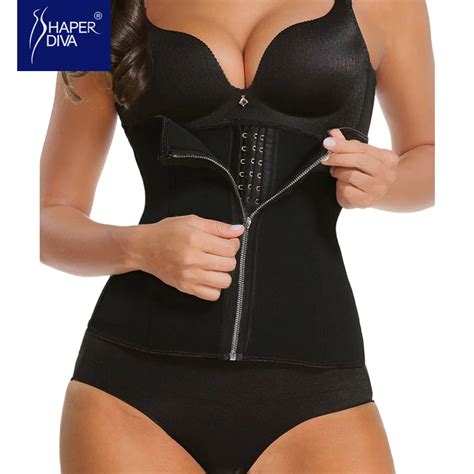 Shaper Diva Underbust Corset Bustiers Neoprene Clip Zip Steel