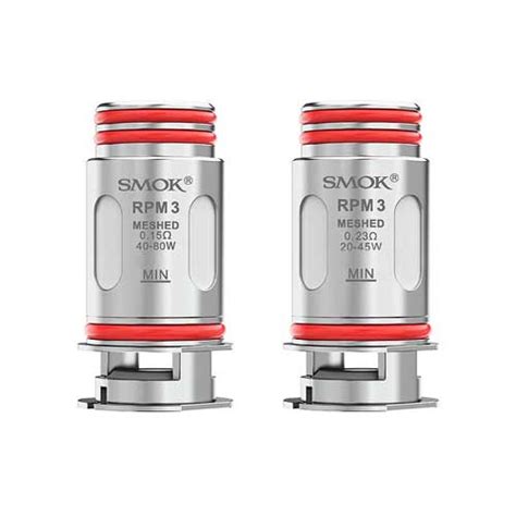 Smok Rpm 3 Replacement Coils 5 Pack All About Vapor Inc