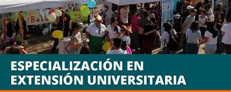 Carrera de Especialización en extensión Universitaria