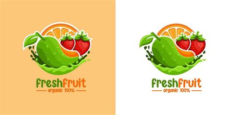 Fruit Logo Vector Art Icons And Graphics For Free Download