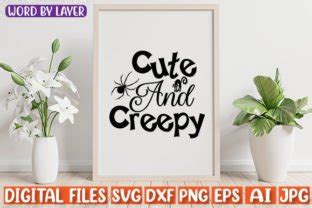 Cute And Creepy SVG Graphic By EmDGraphic Creative Fabrica