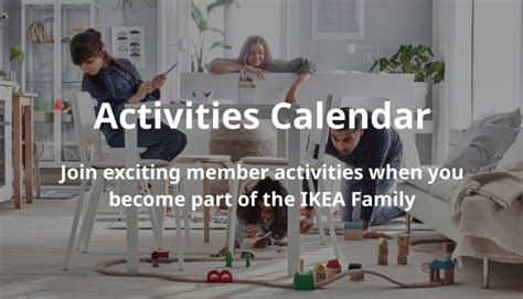 IKEA Family Thailand | Activities Calendar