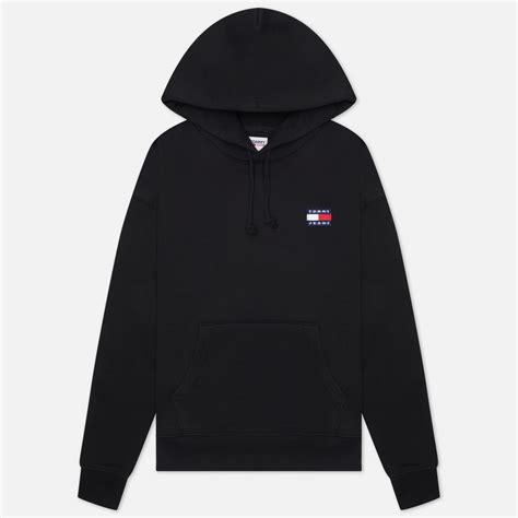 Женская толстовка Tommy Jeans Tommy Badge Organic Cotton Hoodie