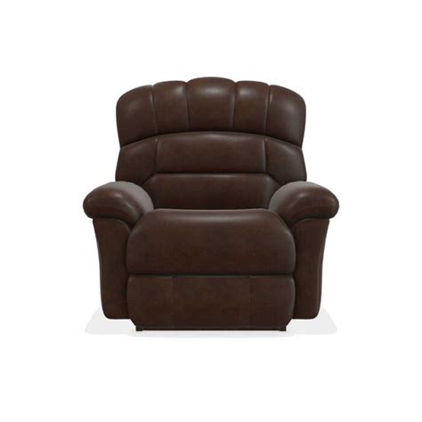 La Z Boy Randell Leather Match Power Rocking Recliner With Power Headrest And Lumbar And Reviews