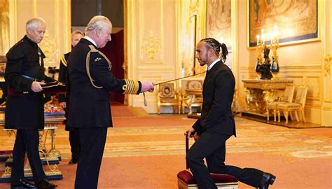 Sir Lewis Hamilton Formula One Champion Knighted Nationwide 90FM