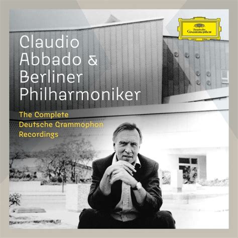 Claudio Abbado Berlin Philharmonic The Complete Recordings On Deutsche Grammophon 60cd