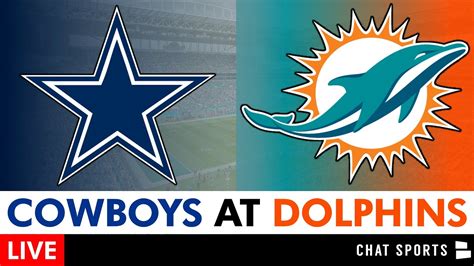 Cowboys vs. Dolphins Live Streaming Scoreboard, Play-By-Play ...