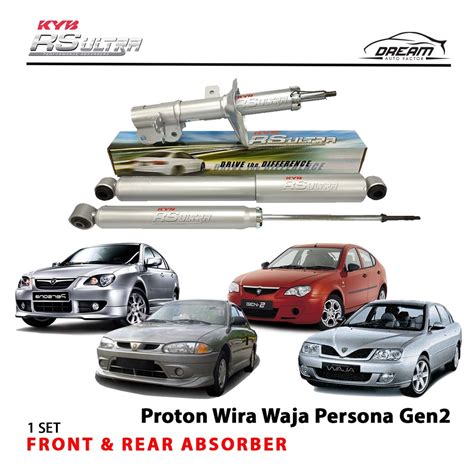 Proton Wira Waja Persona Gen Gen Kayaba Kyb Rs Ultra Front