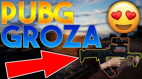 THIS NEW GUN IS ABSOLUTELY INSANE IN BATTLEGROUNDS PUBG Groza