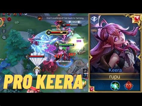 Aov Keera Pro Gameplay Best Build Arena Of Valor Youtube