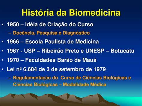 Ppt Introdução A Biomedicina Powerpoint Presentation Free Download