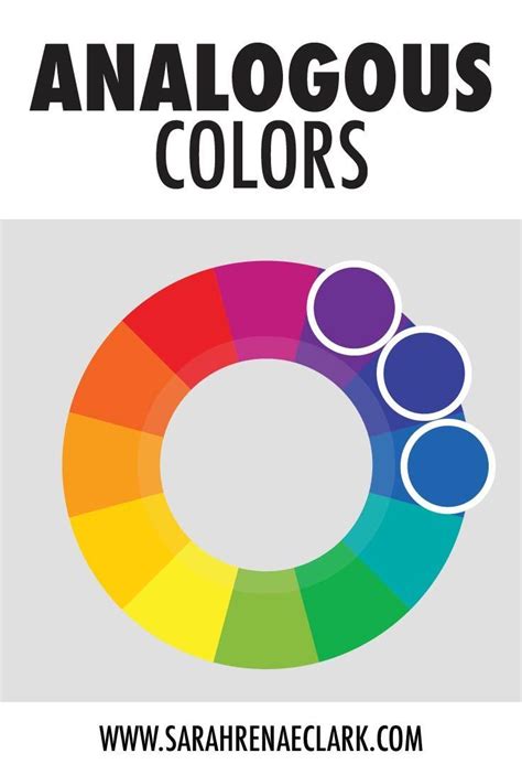 Psychology Analogous Colors These Are Groups Of Three Colors Found Next To Each Other On T