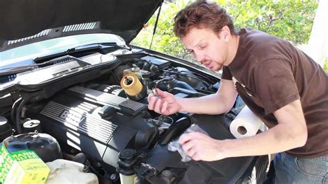 How To Change Your Oil Bmw E Part Of Youtube