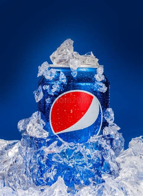 Pepsi Embedded In Ice Editorial Photography Image Of Droplets 73676922