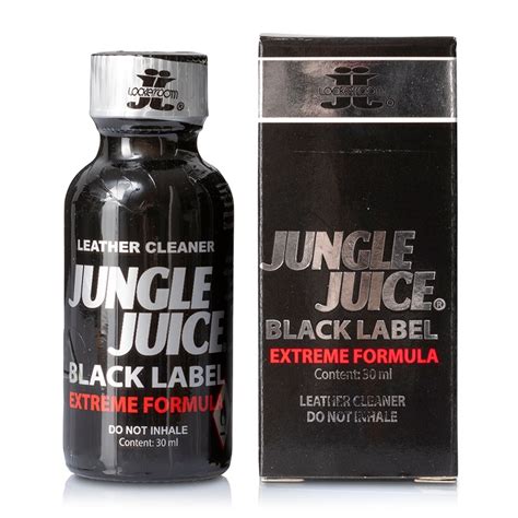 Jungle Juice Black Label Extreme Pentyl 30ml On Dark Ink