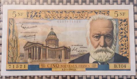 Frankrijk Nouveaux Francs Victor Hugo Catawiki