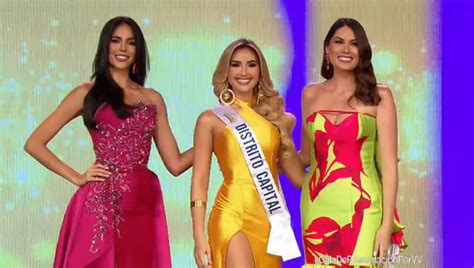 Miss Venezuela Entrega De Bandas En Vivo Por Venevisi N Horario