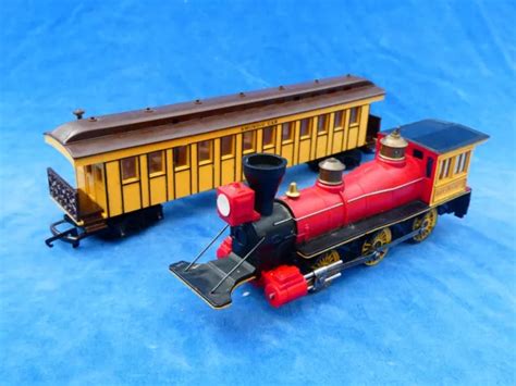 Rare Train Tri Ang Ho Locomotive Davy Crockett N R A