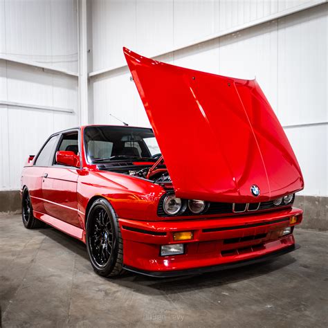 Red BMW M3 At Chitown Exotics Supercars For Charity BenLevy