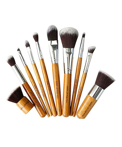 Look At This Bamboo 10 Piece Makeup Brush Set On Zulily Today