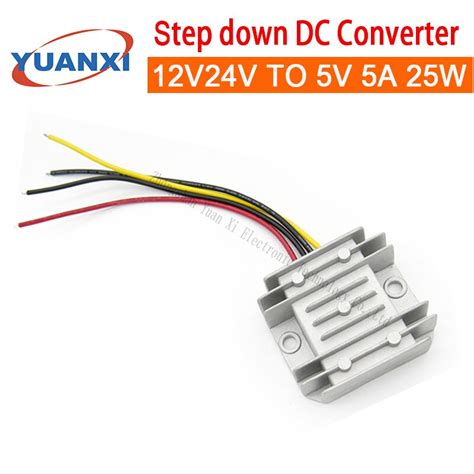 25w Step Down Dc Converter 12v 24v Naar 5v 5a 25w Grandado