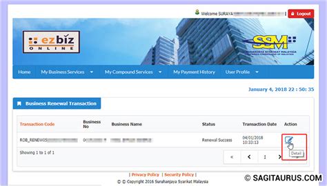 Renew Lesen Perniagaan Ssm Melalui Ezbiz Online