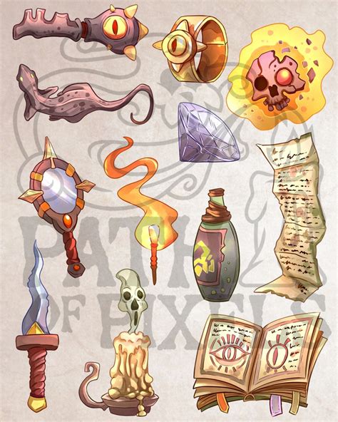 Dark Magic Clipart Dnd Spells Clipart Dnd Spellbook Digital Dnd Sticker Png Wizard Warlock