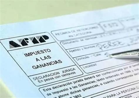 Ganancias Extienden Nuevamente El Plazo Para Completar El Formulario Con Las Deducciones Del