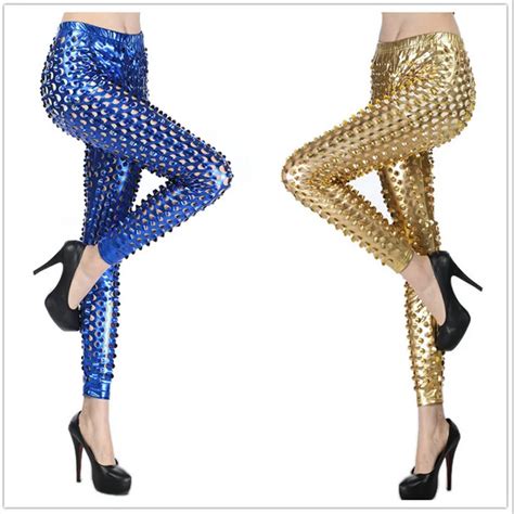 Hot Women Sexy Gothic Leggings Lady Party Club Punk Rock Pierced