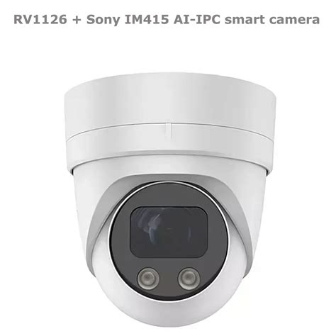 New Rockchip RV1126 Sony IMX415 AI-IPC smart camera CCTV