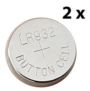 LR932 Knopfzelle 2 Stück Batterie f Berner Opal Handsender LR 932