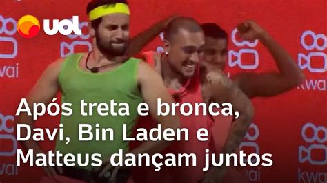 Bbb Davi Bin Laden E Matteus Dan Am Juntos Ap S Treta E Quase