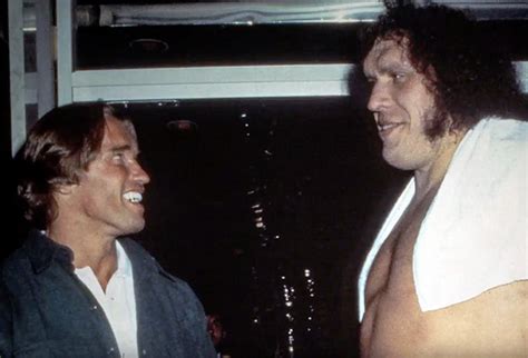 Arnold Schwarzenegger And Robin Wright Share André The Giant Memories In Hbo Documentary Trailer