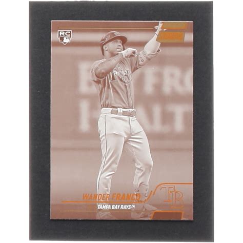 Wander Franco 2022 Stadium Club Sepia 100 RC Pristine Auction