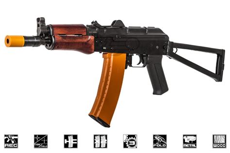 Cybergun Kalashnikov Licensed Aks 74u Airsoft Aeg Rifle W 60 Off