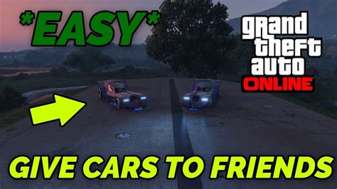 NEUER GIVE CARS TO FRIENDS GLITCH IN GTA 5 ONLINE LEICHTER UNENDLICH