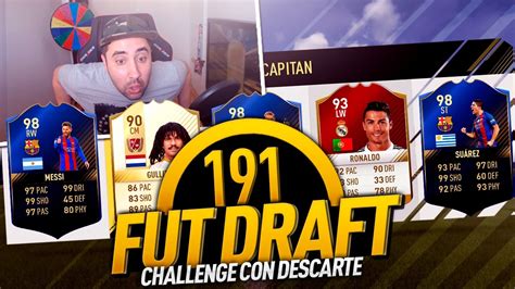 Fut Draft 191 Challenge Mi Mejor Momento Youtube