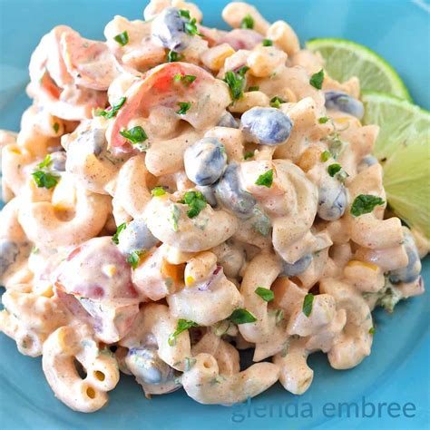 Mexican Macaroni Salad Classic Or Gluten Free Glenda Embree