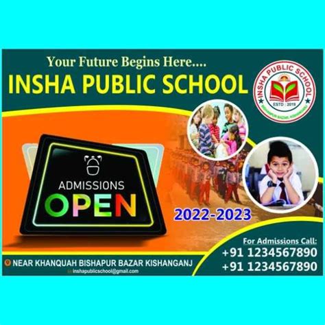 Admission Open Banner Design Cdr