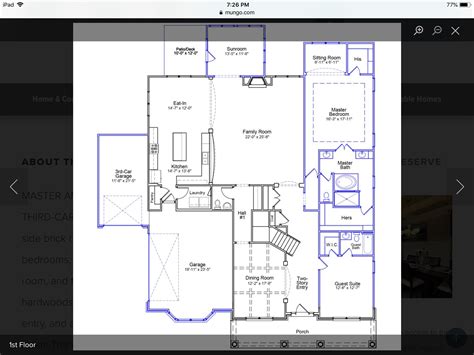 Mungo Homes Patterson Floor Plan The Floors