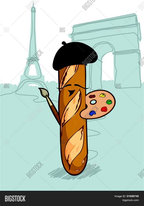 French Bread Vector & Photo | Bigstock